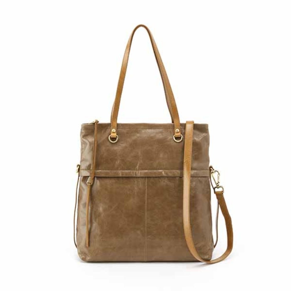 Hobo International Convertible crossbody tote, mink